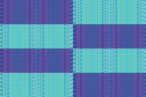 Ethnic zigzag pattern in retro colors, Aztec style seamless vector background