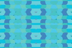 Ethnic zigzag pattern in retro colors, Aztec style seamless vector background
