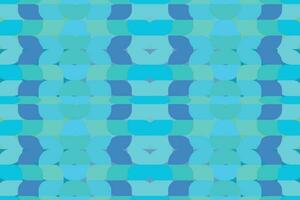 Ethnic zigzag pattern in retro colors, Aztec style seamless vector background