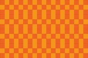 Ethnic zigzag pattern in retro colors, Aztec style seamless vector background