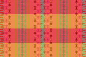 Ethnic zigzag pattern in retro colors, Aztec style seamless vector background