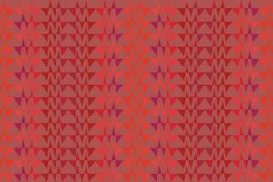 Ethnic zigzag pattern in retro colors, Aztec style seamless vector background