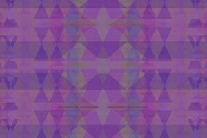 Ethnic zigzag pattern in retro colors, Aztec style seamless vector background