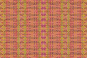 Ethnic zigzag pattern in retro colors, Aztec style seamless vector background