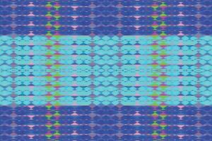 Ethnic zigzag pattern in retro colors, Aztec style seamless vector background