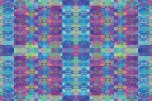 Ethnic zigzag pattern in retro colors, Aztec style seamless vector background