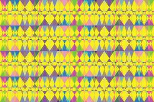 Ethnic zigzag pattern in retro colors, Aztec style seamless vector background