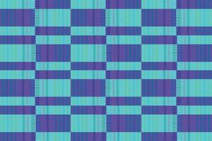 Ethnic zigzag pattern in retro colors, Aztec style seamless vector background