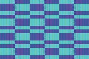 Ethnic zigzag pattern in retro colors, Aztec style seamless vector background