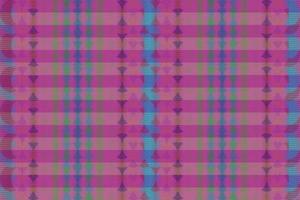 Ethnic zigzag pattern in retro colors, Aztec style seamless vector background