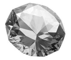 diamant isolé sur transparent Contexte. ai génératif png