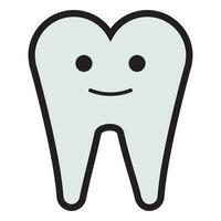 tooth icon vector