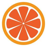 orange icon vector