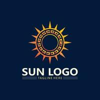 Sun Vector illustration Icon