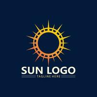 Sun Vector illustration Icon