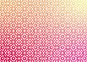 Geometric square circle pattern line pink gradient background vector