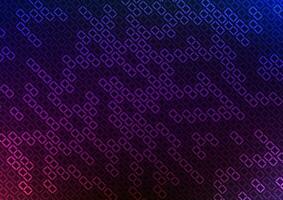 Cyberspace eight pattern technology number dark digital background vector