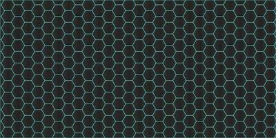 abstract geometric graphic blue hexagon pattern background vector