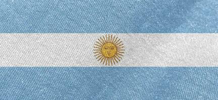 Argentina flag fabric cotton material wide flag wallpaper photo