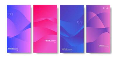 Social media template soft gradient colors perfect for banner, flyer, flayer, background etc vector