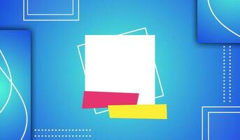 Abstract background with colorful shape design for banner template and presentation photo