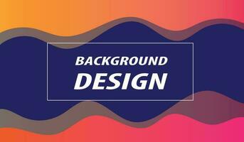 Abstract Background design with modern gradient style vector