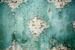 Fancy vintage concrete and peeling paint background created with technology. photo