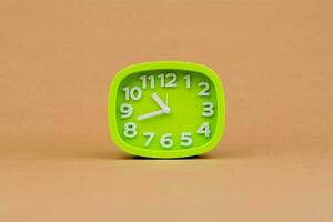 alarm clock beautiful clock time clock working with time Time precision, appointment, limited time, time concept photo