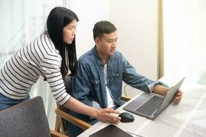 Business person working at home photo