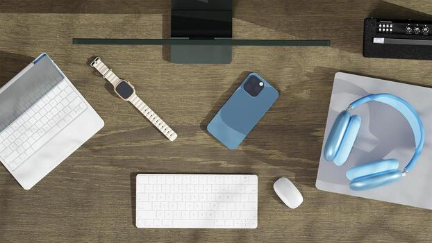 en el trabajando mesa crear desde 3d más rojo programa foto