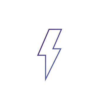 Thunder Gradient Element vector