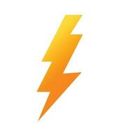 Lightning Bolt Gradient vector