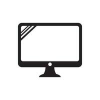 monitor icon for graphic and web design, device icon vector