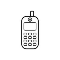 phone icon vector logo template