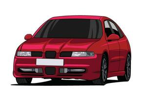 front view car vehicle vector design