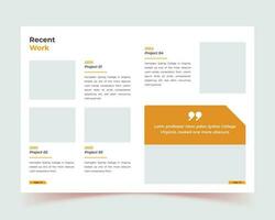 Corporate business presentation guide brochure template, Annual report, vector, school admission, social media, banner, corporate, cover, post design vector