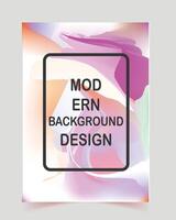 soft cloud background in pastel colorful gradation, Modern blurred background, colorfull, etc, modern design, backgroun design, abstract, flyer, cover, cover, brochure vector