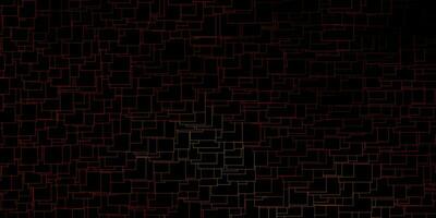 Dark Orange vector texture in rectangular style.