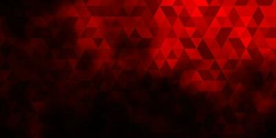 Dark Orange vector pattern with polygonal style.