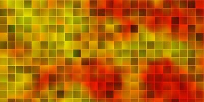 Light Orange vector pattern in square style.