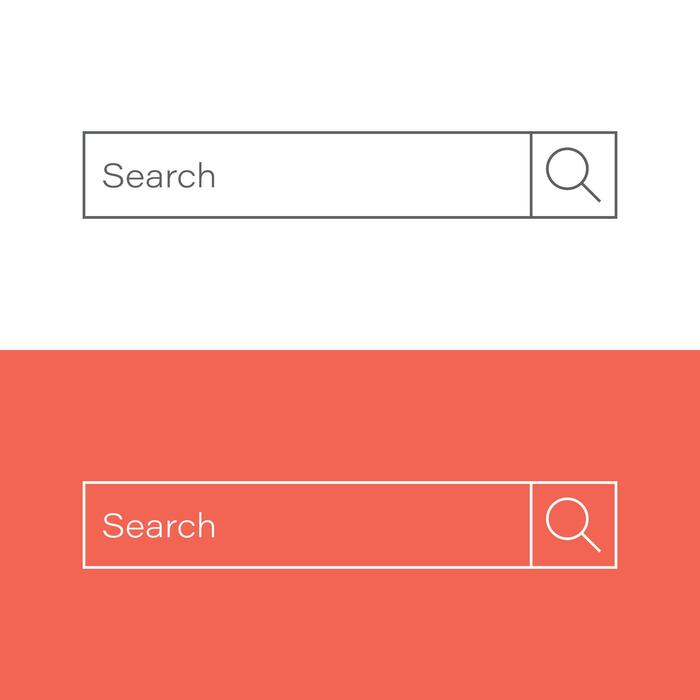 Search Bar Icon Vector Art, Icons, and Graphics for Free Download