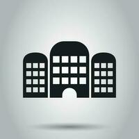 Building icon. Business vector illustration.