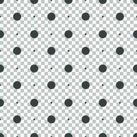 Seamless dots pattern. Vector seamless on isolated background