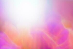 Abstract background with blurred flowers and sunbeams. Colorful bokeh. photo