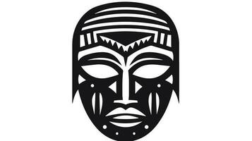 Awe-Inspiring African War Mask Unveiling the Powerful Traditions and Symbolism Behind This Ancient Artifact vector