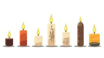 Illuminating Symbolism Exploring the Meaning Behind the Candle Logo vector