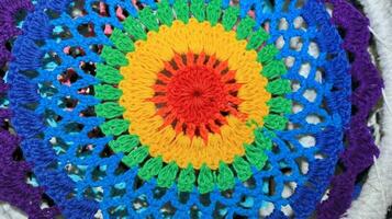 colour full modern boho bohemian scandinavian style photo