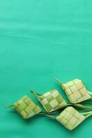 Ketupat or rice dumpling photo