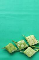 Ketupat or rice dumpling photo