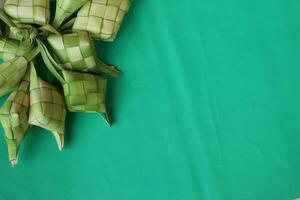 Ketupat or rice dumpling photo